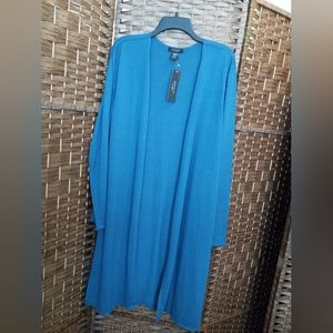Love Ryan Plus Size 2X Open Cardigan Duster Sweater (defect - snag)